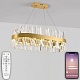 подвесной светодиодный светильник natali kovaltseva smart нимбы led lamps 81250