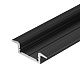 профиль arlight sl-slim-h7-f25-2000 black (алюминий) 061615