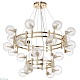 подвесная люстра crystal lux luxury sp16+8 gold