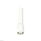 комплект подвесного светильника ambrella light techno spot xp1122020 swh/psl белый песок/серебро полированное (a2301, c6355, a2060, c1122, n7032)