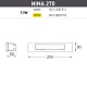 уличный светодиодный светильник fumagalli nina 8c1.000.000.wxp1l