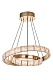 подвесная люстра dore le7736/qa600+390 gd