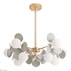 люстра на штанге arte lamp peacock a1369sp-10gy
