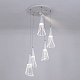 каскадная люстра led4u l7106-6 wт