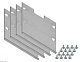заглушка (4 шт.) ambrella light alum profile gp8480