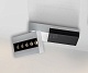 настенный светильник italline focus cold wh/bl/bl dim