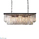 подвесная люстра delight collection 1920s odeon 8981-10d