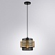 подвесной светильник arte lamp grid a7069sp-1bk