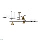 подвесная люстра arte lamp jacob a7029pl-9bk