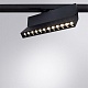 трековый светодиодный светильник arte lamp flash a4573pl-1bk