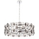 подвесная люстра crystal lux crystal sp12 chrome