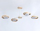 потолочная светодиодная люстра ambrella light comfort linetech fl51609