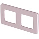 рамка двухместная legrand inspiria 673944