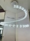 подвесной светодиодный светильник odeon light serpa 5010/129l