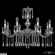 подвесная люстра bohemia ivele crystal al78101/8/250 a cg