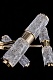 подвесная люстра viviane le7762/6 gd