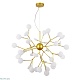 подвесная люстра arte lamp candy a7274sp-36go