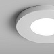 встраиваемый светильник clarity hsbl_0133 ip44, 35вт, gu10, белый