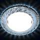 встраиваемый светодиодный светильник ambrella light gx53 led g303 cl/cld