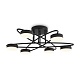 потолочная люстра freya vortex fr6155cl-l36b