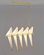 подвесной светодиодный светильник moderli birds v3073-5pl