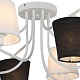 потолочная люстра illumico il8135-8cou-79 wh base