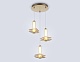 подвесной светильник ambrella light high light crystal lh31011