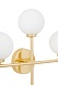 бра lumina deco marsiada ldw 6033n-3 f.gd