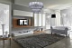 подвесная люстра saga 601 l12 silver