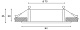 встраиваемый светильник hesby lighting breeze hsbl_0176