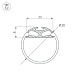 профиль arlight round-d30-2000 anod 023860