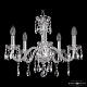 подвесная люстра bohemia ivele crystal 117/5/165 ni
