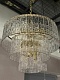 подвесная люстра newport 10826+10/с brass м0064788
