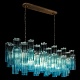 подвесная люстра loft it murano 10580/1000r clear blue