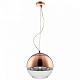подвесной светильник crystal lux woody woody sp1 d300 copper