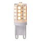 лампа светодиодная диммируемая lucide g9 3,5w 2700k прозрачная 49026/03/31
