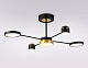 люстра на штанге ambrella light linetech fl51632