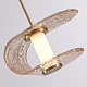 подвесной светильник delight collection md24020901-3b gold/cognac