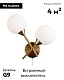 бра moderli molecule v10843-2w
