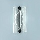 настенный светильник led4u l6344-01 gr