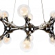 подвесная светодиодная люстра iledex blossom c4465-12r cr
