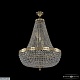потолочная люстра bohemia ivele crystal 19111/h2/60iv g c1