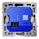 выключатель встраиваемый voltum s70 карточный 16а, (шелк) vls010704