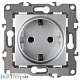 розетка 2p+e schuko эра 12-2001-03 б0014683