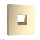 накладка для телефонной розетки werkel rj-11 (шампань рифленый) w1192010 4690389160707