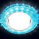 встраиваемый светодиодный светильник ambrella light gx53 led g298 cl/ww