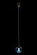 подвесной светильник mickey le7714/1wh black chrome