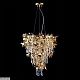 подвесная люстра crystal lux romeo sp10 gold d600