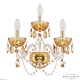 бра bohemia ivele crystal 5402b/2+1/165 g amber/m-1g k721