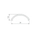 экран arlight round-d36-360-2500 opal 050532